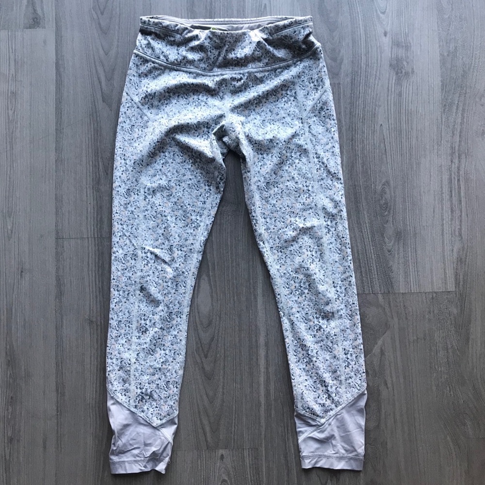 Lululemon Special Edition Floral Running Crops
